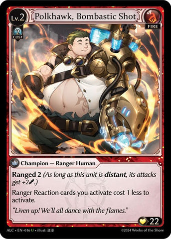 Polkhawk, Bombastic Shot (16) [Alchemical Revolution] 