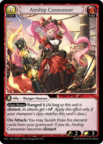Airship Cannoneer (93) [Alchemical Revolution] 