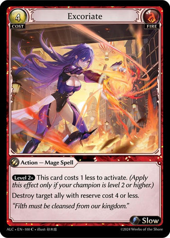 Excoriate (100) [Alchemical Revolution] 