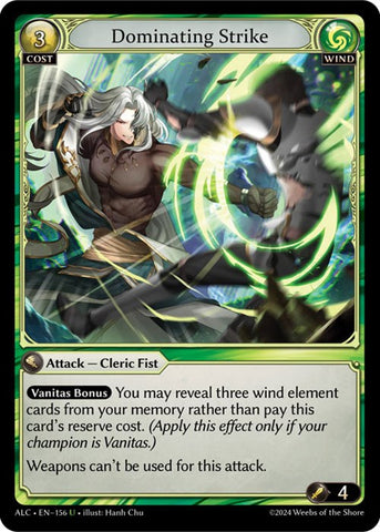 Dominating Strike (156) [Alchemical Revolution] 