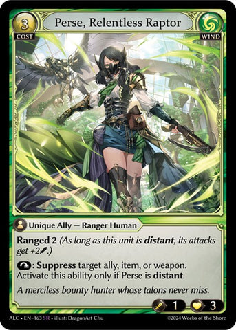 Persia, Relentless Raptor (163) [Alchemical Revolution] 