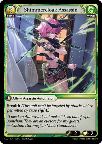 Shimmercloak Assassin (168) [Alchemical Revolution] 