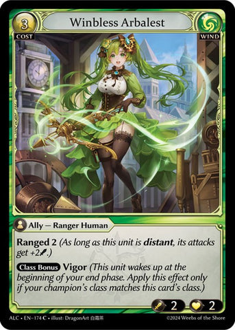 Winbless Arbalest (174) [Alchemical Revolution] 