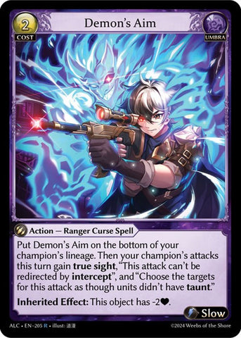 Demon's Aim (205) [Alchemical Revolution] 