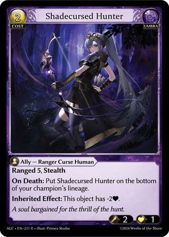 Shadecursed Hunter (211) [Alchemical Revolution] 