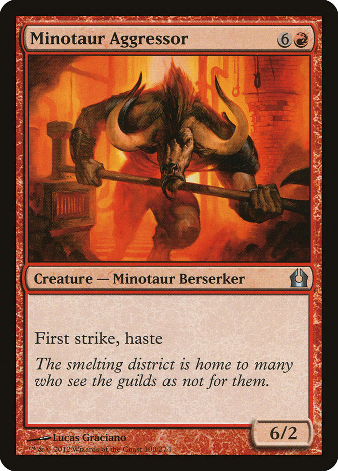 Minotaur Aggressor [Return to Ravnica] 
