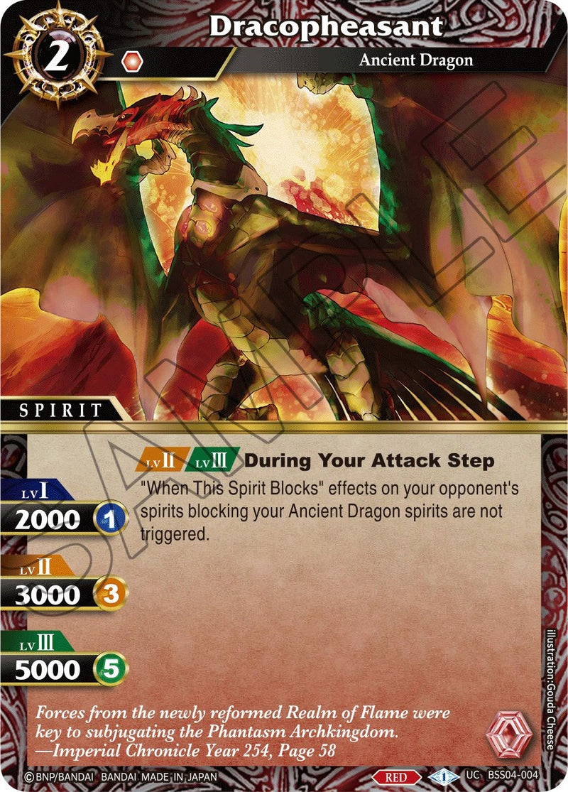 Dracopheasant (BSS04-004) [Savior of Chaos] 