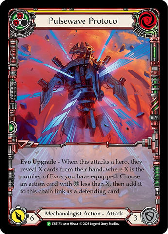 Pulsewave Protocol [FAB173] (Promo) Rainbow Foil 