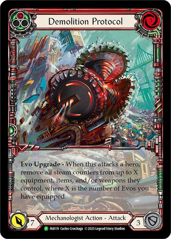 Demolition Protocol [FAB174] (Promo) Rainbow Foil 
