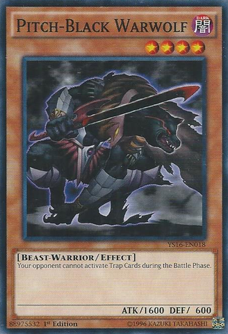 Pitch-Black Warwolf [YS16-EN018] Common 