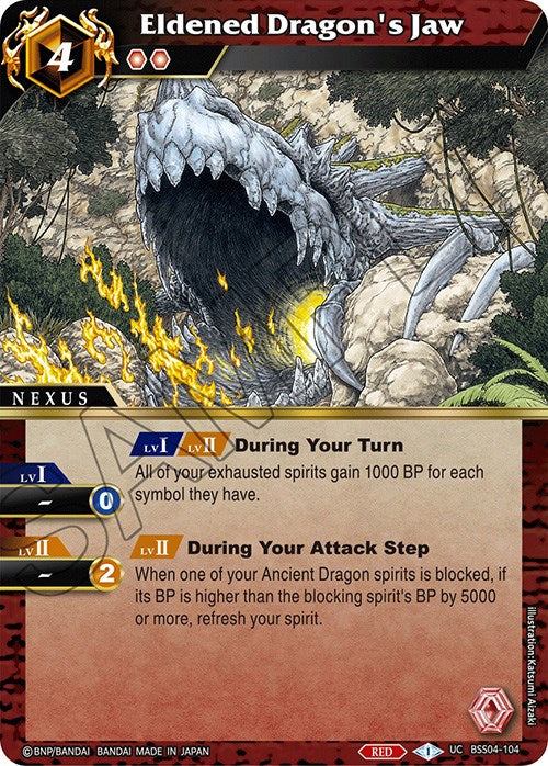 Eldened Dragon's Jaw (BSS04-104) [Savior of Chaos] 