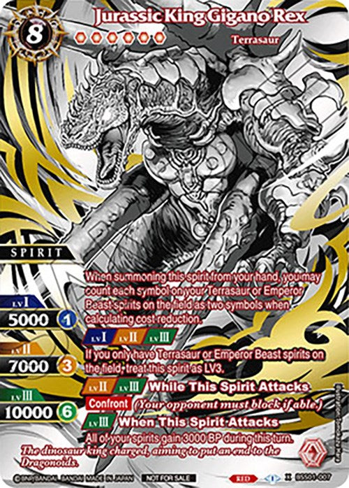 Jurassic King Gigano Rex (World Championship Promotion Pack 2023) (BSS01-007) [Battle Spirits Saga Promo Cards]