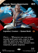 Taigam, Master Opportunist (Borderless) [Tarkir: Dragonstorm] 