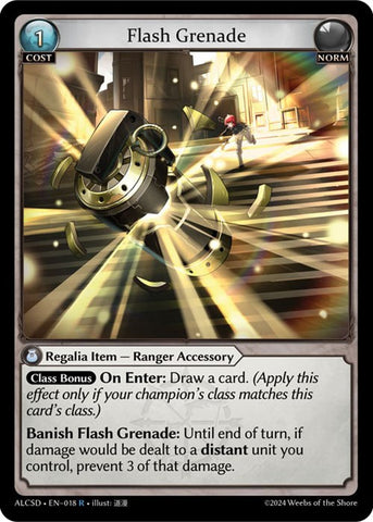 Flash Grenade (18) [Alchemical Revolution: Starter Decks] 