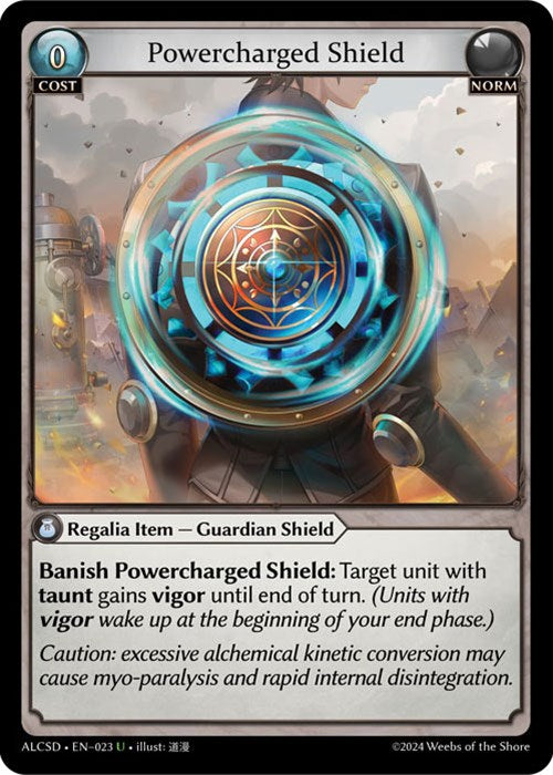 Powercharged Shield (23) [Alchemical Revolution: Starter Decks]