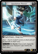 Quickdraw Piercer (26) [Alchemical Revolution: Starter Decks] 