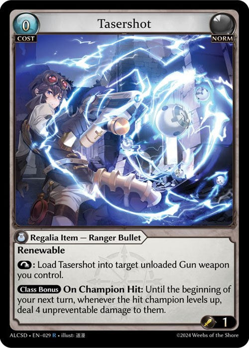 Tasershot (29) [Alchemical Revolution: Starter Decks] 