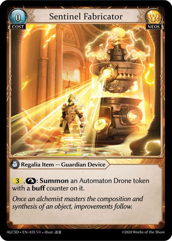 Sentinel Fabricator (35) [Alchemical Revolution: Starter Decks] 