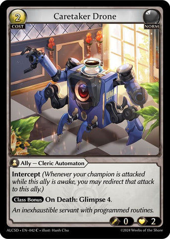 Caretaker Drone (42) [Alchemical Revolution: Starter Decks] 