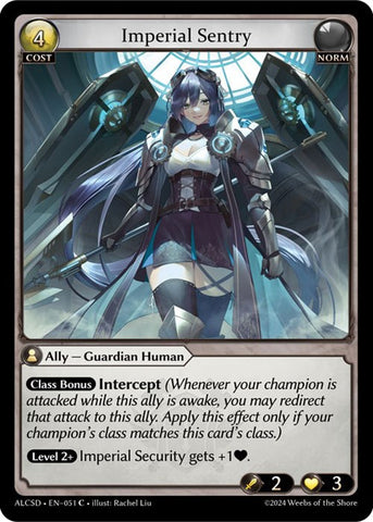 Imperial Sentry (51) [Alchemical Revolution: Starter Decks] 