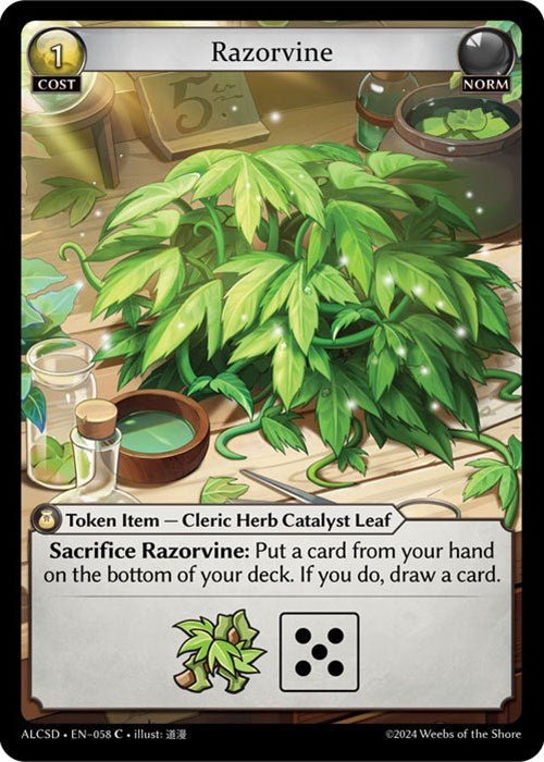 Razorvine (58) [Alchemical Revolution: Starter Decks] 