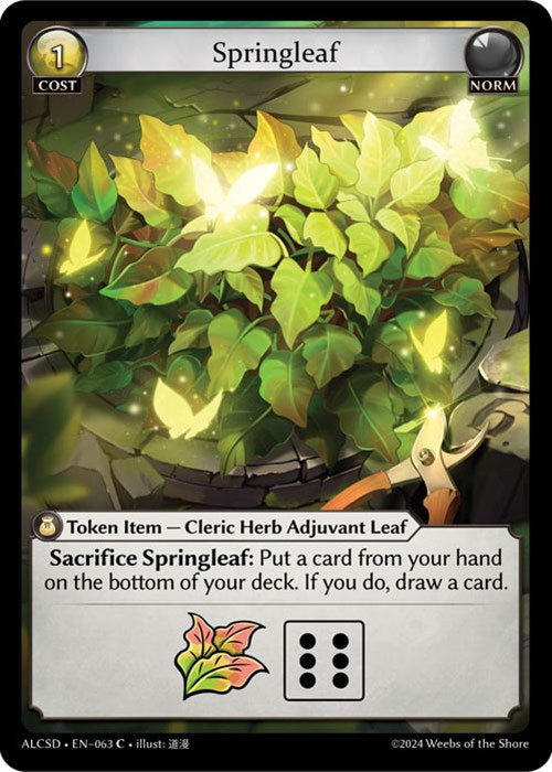 Springleaf (63) [Alchemical Revolution: Starter Decks] 