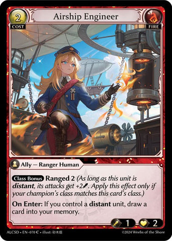 Airship Engineer (70) [Alchemical Revolution: Starter Decks] 