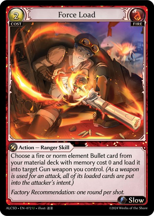Force Load (72) [Alchemical Revolution: Starter Decks] 
