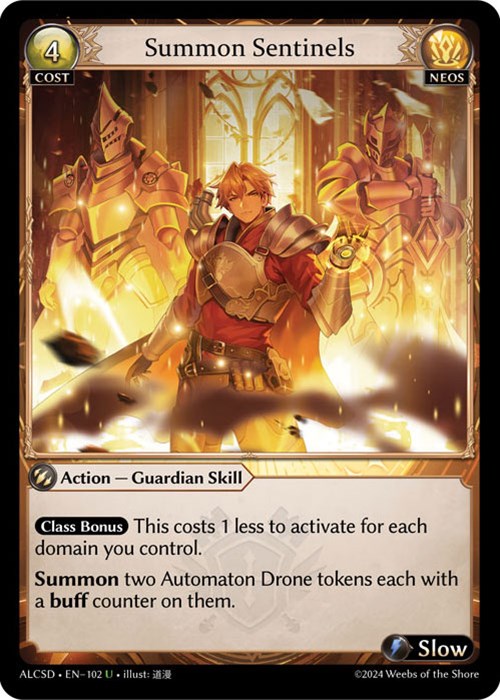 Summon Sentinels (102) [Alchemical Revolution: Starter Decks] 