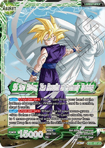 Son Gohan // SS Son Gohan, The Results of Fatherly Training (2023 Championship Finals) (BT21-067) [Tournament Promotion Cards] 
