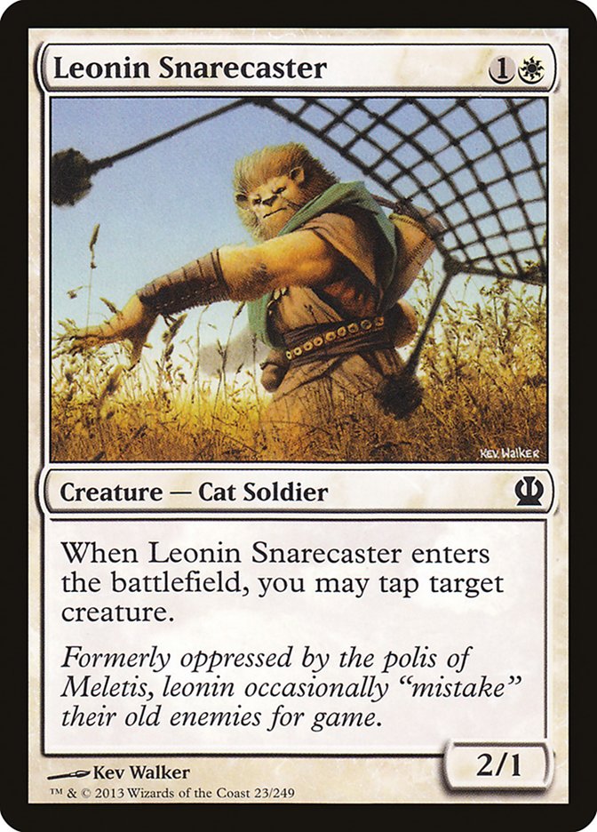 Leonin Snarecaster [Theros] 