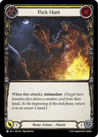 Pack Hunt (Yellow) [HVY033] (Heavy Hitters) 