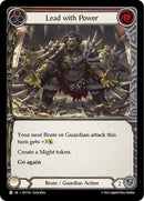 Lead with Power (Red) [HVY152] (Heavy Hitters) Rainbow Foil 