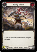Rising Speed ​​(Red) [HVY166] (Heavy Hitters) Rainbow Foil 