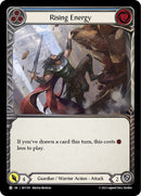 Rising Energy (Blue) [HVY185] (Heavy Hitters) Rainbow Foil 
