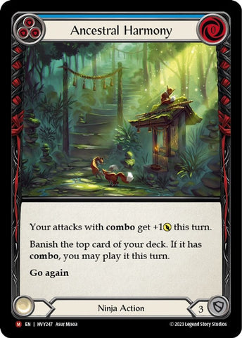 Ancestral Harmony [HVY247] (Heavy Hitters) Rainbow Foil 