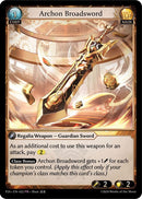 Archon Broadsword (022) [Promotional Cards] 