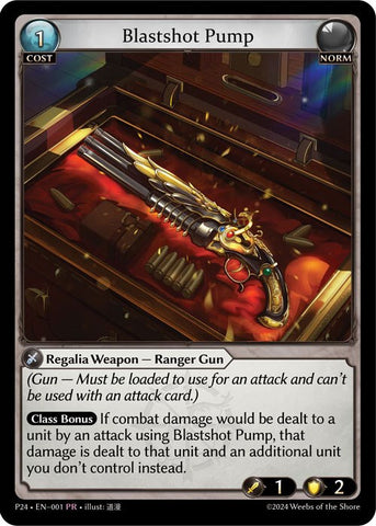 Blastshot Pump (001) [Promotional Cards] 