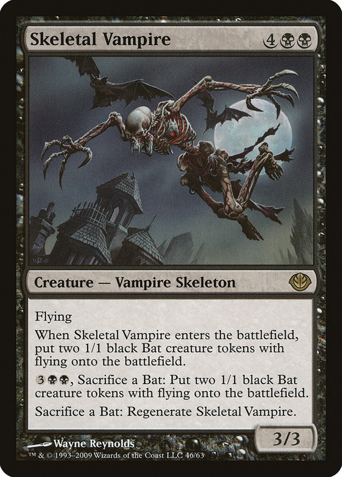 Skeletal Vampire [Duel Decks: Garruk vs. Liliana] 