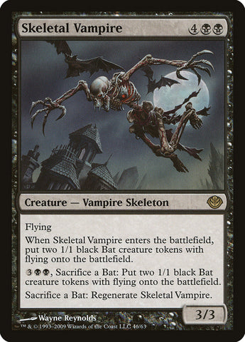 Skeletal Vampire [Duel Decks: Garruk vs. Liliana] 