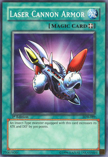 Laser Cannon Armor [LOB-089] Common 