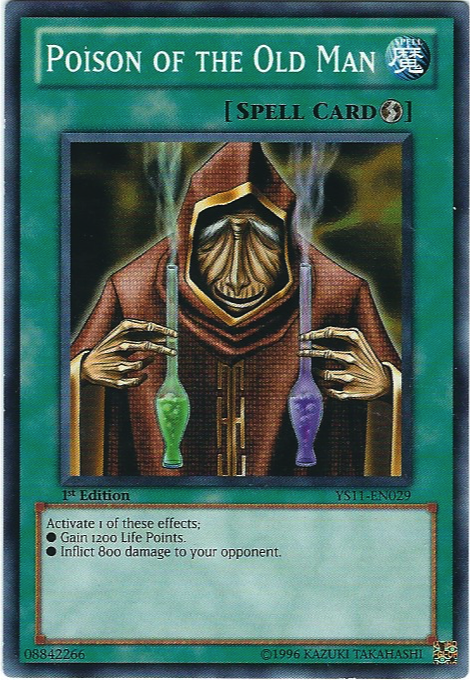 Poison of the Old Man [YS11-EN029] Common 