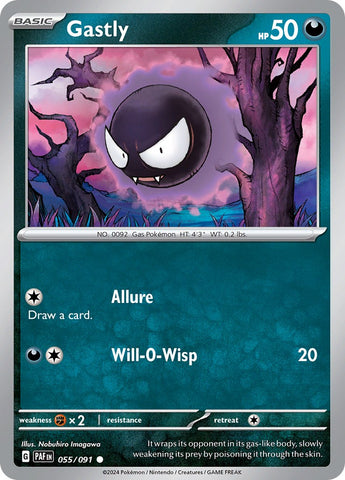 Gastly (055/091) [Scarlet &amp; Violet: Paldean Fates] 