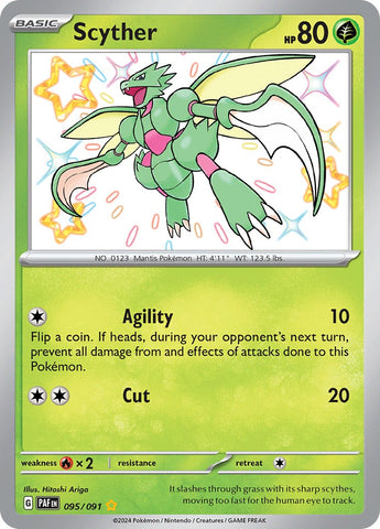 Scyther (095/091) [Scarlet &amp; Violet: Paldean Fates] 