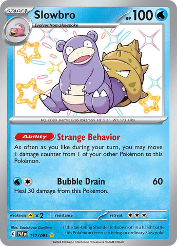 Slowbro (117/091) [Scarlet &amp; Violet: Paldean Fates] 