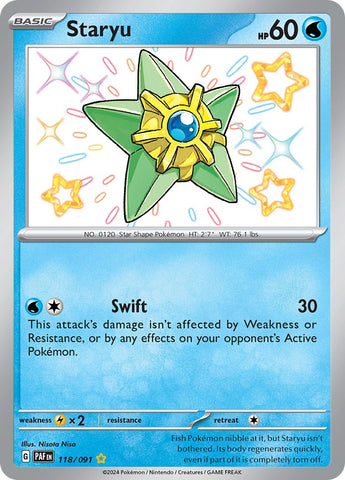 Staryu (118/091) [Scarlet &amp; Violet: Paldean Fates] 