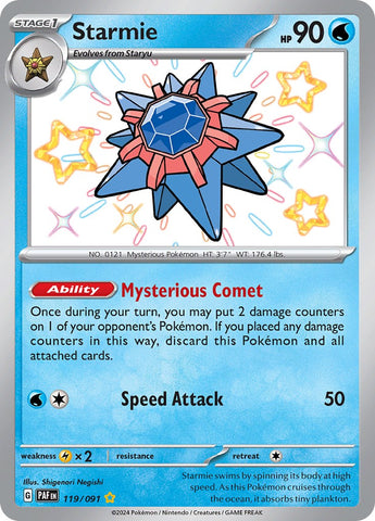Starmie (119/091) [Scarlet &amp; Violet: Paldean Fates] 