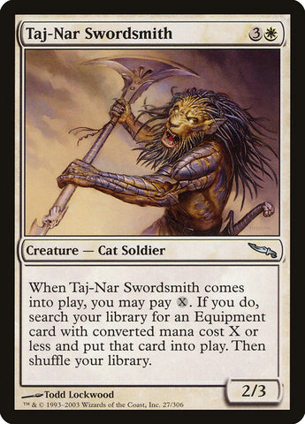 Taj-Nar Swordsmith [Mirrodin] 