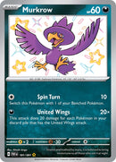 Murkrow (181/091) [Scarlet &amp; Violet: Paldean Fates] 