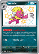 Weavile (183/091) [Scarlet &amp; Violet: Paldean Fates] 